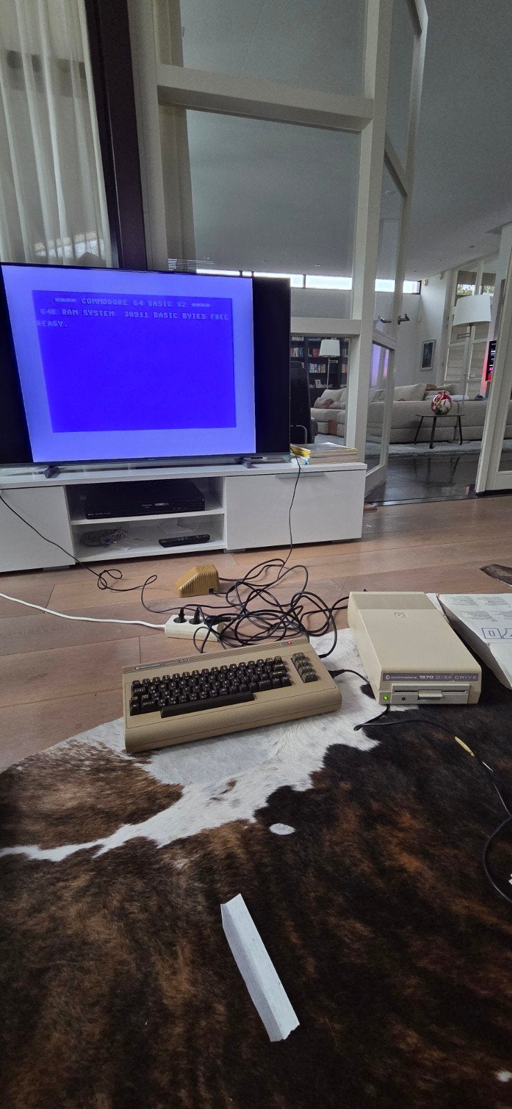 commodore 64 met diskdrive etc, Computers en Software, Ophalen