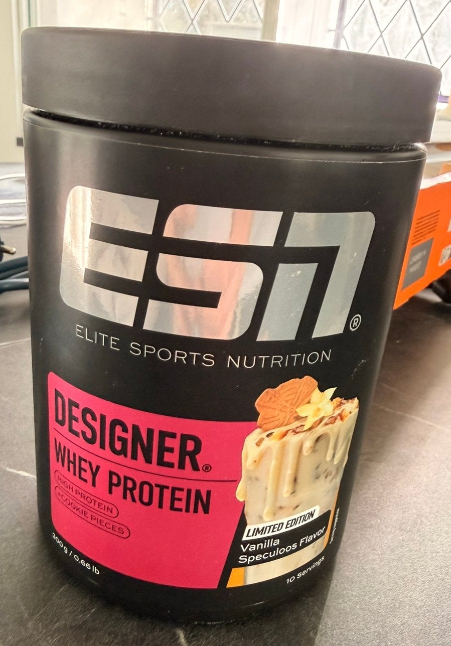 ESN whey protein vanilla speculoos limited edition, Ophalen of Verzenden, Zo goed als nieuw