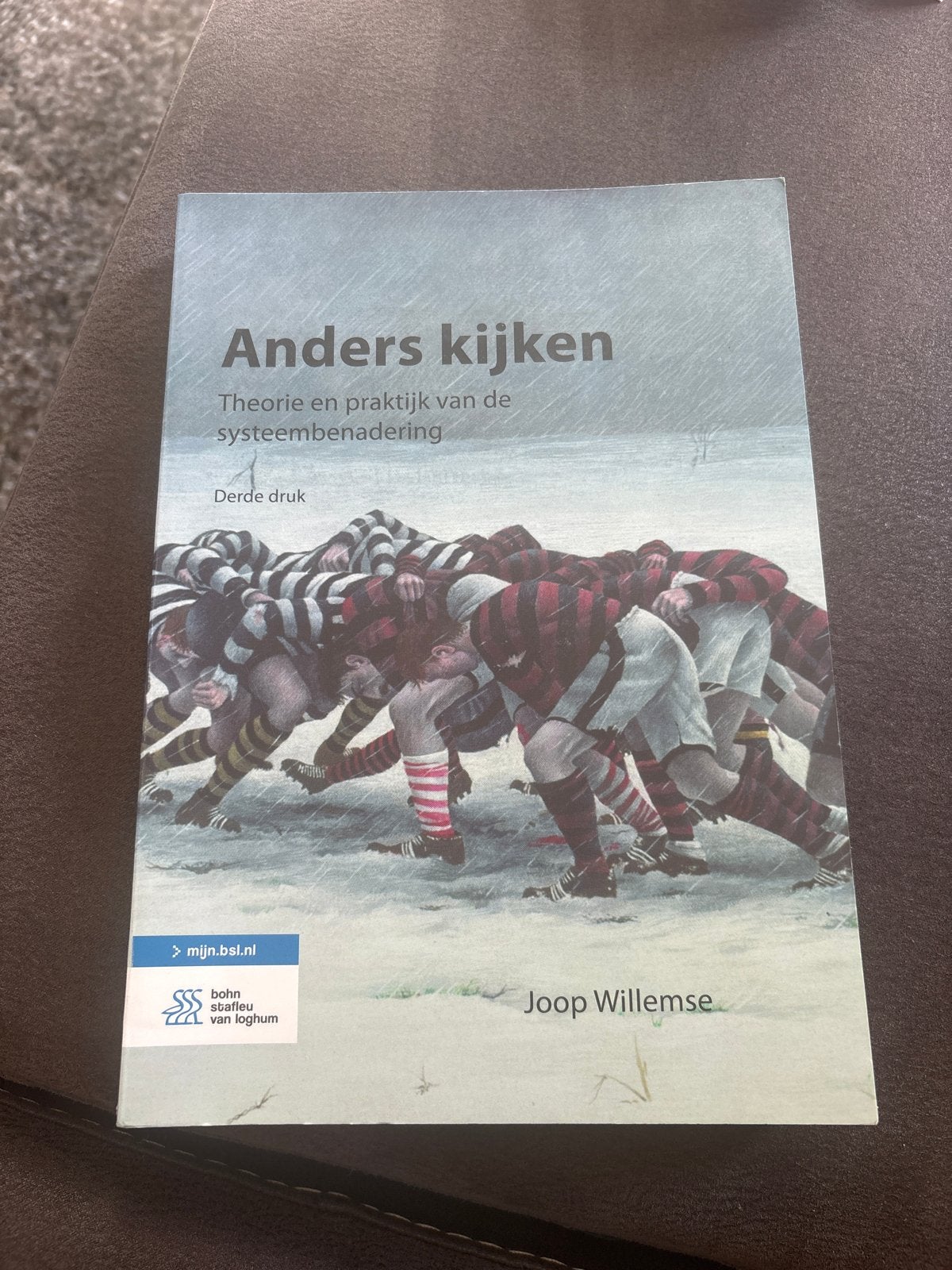 Anders kijken: Theorie en praktijk van de systeembenadering, Boeken, Studieboeken en Cursussen, Ophalen of Verzenden, Gamma, Zo goed als nieuw