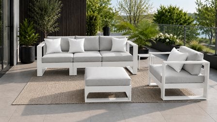 Luxe uitgebreide loungeset nu 1950 euro, Tuin en Terras, Tuinmeubel-accessoires, Ophalen of Verzenden, Nieuw