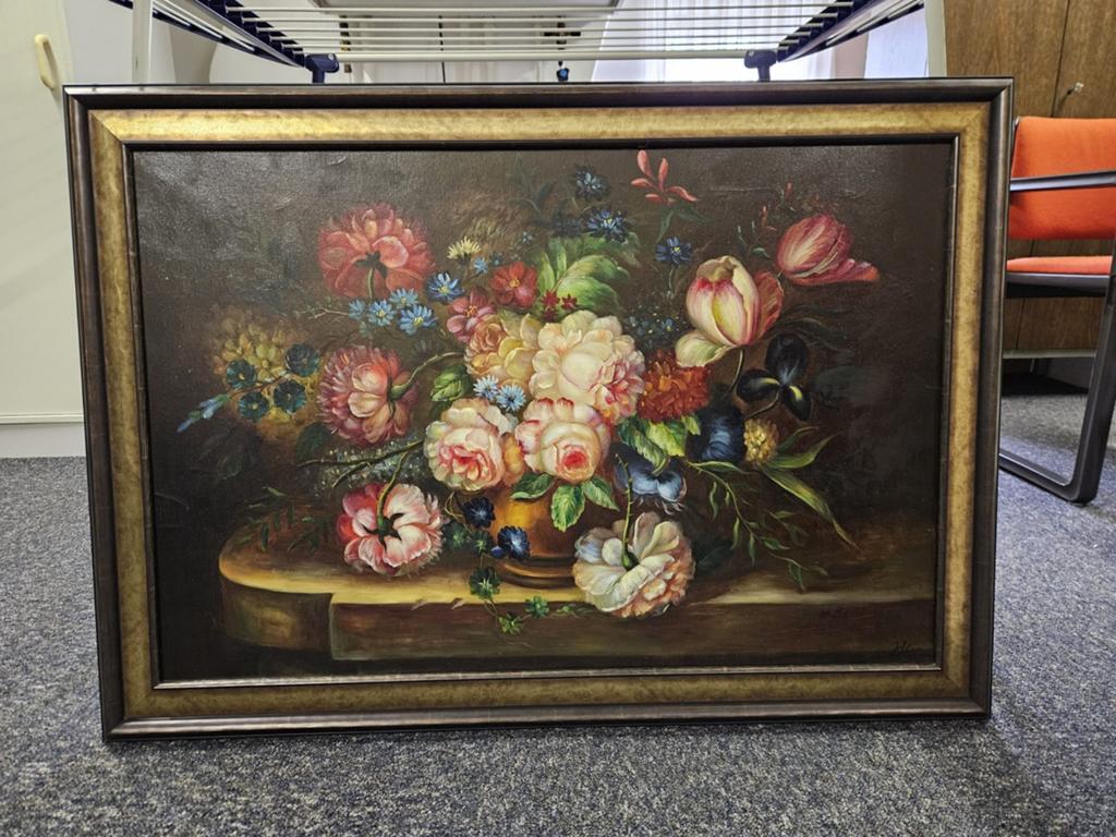 Olieverfschilderij Stilleven, Antiek en Kunst, Kunst | Schilderijen | Klassiek, Ophalen