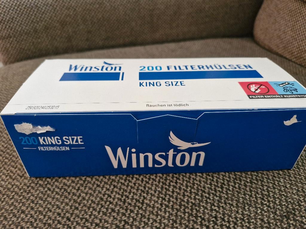 Filterhulzen Winston Blauw, Ophalen, Nieuw, Overige typen