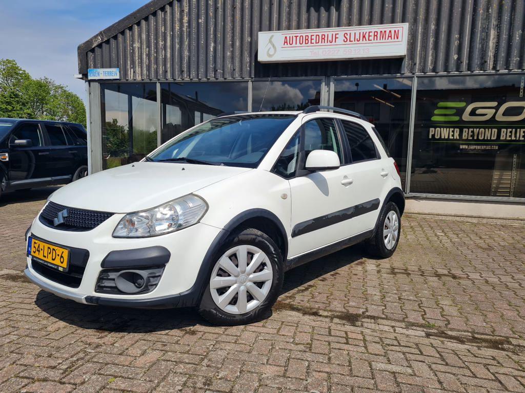 Suzuki SX4 1.6 AWD Comfort, Auto's, Euro 5, Gebruikt, Zwart, 4 cilinders
