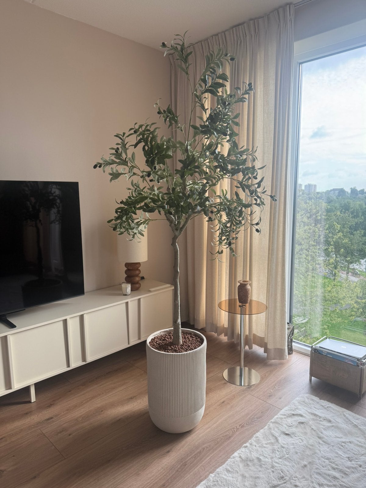 Kunst Olijfboom 180cm, Ophalen, Zo goed als nieuw