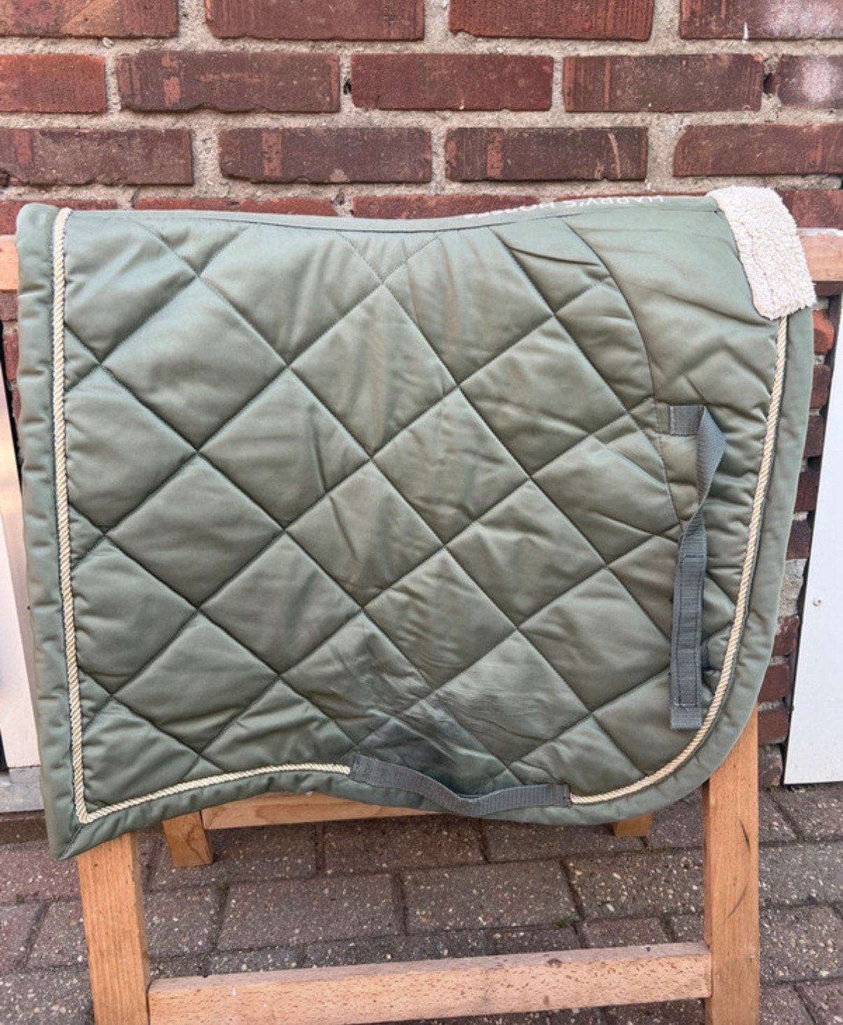 Groen dekje full dressuur harry’s horse, Dieren en Toebehoren, Full (L), Gebruikt, Ophalen of Verzenden, Groen