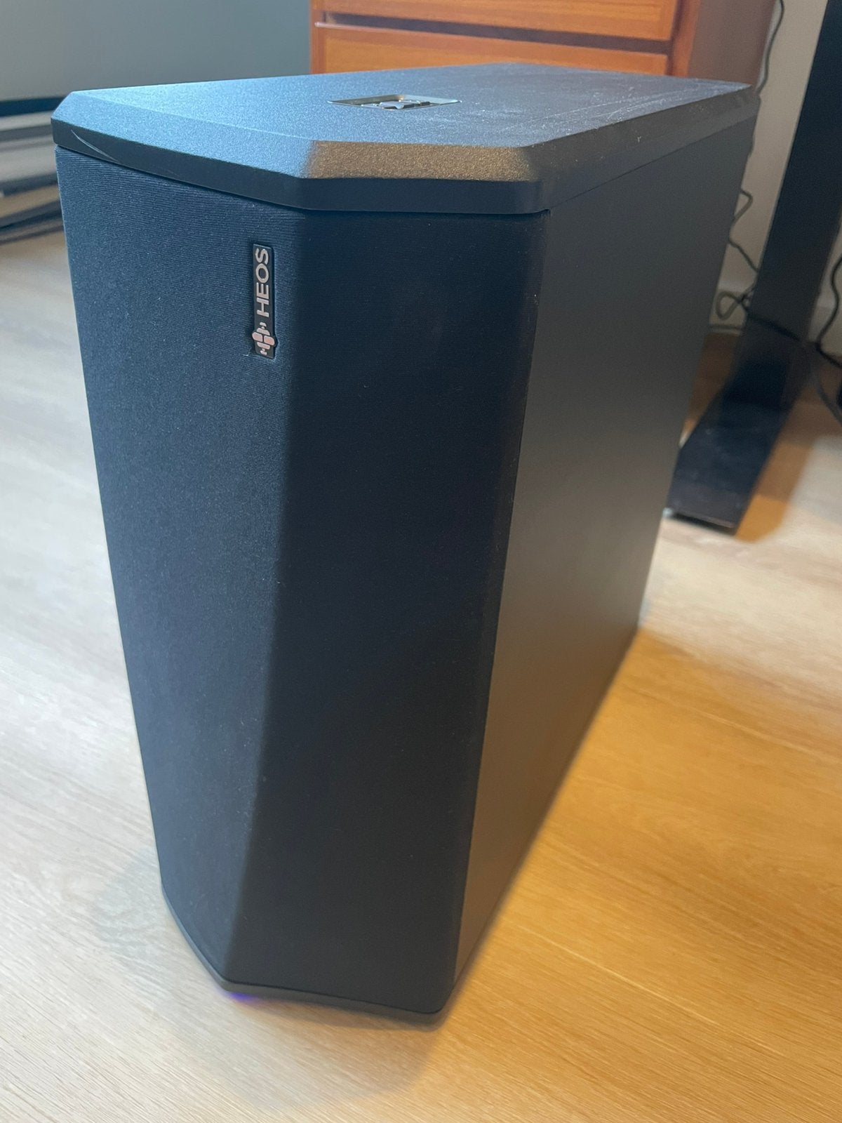 Denon Heos Subwoofer nieuwste model, Subwoofer, Zo goed als nieuw, 60 tot 120 watt, Ophalen