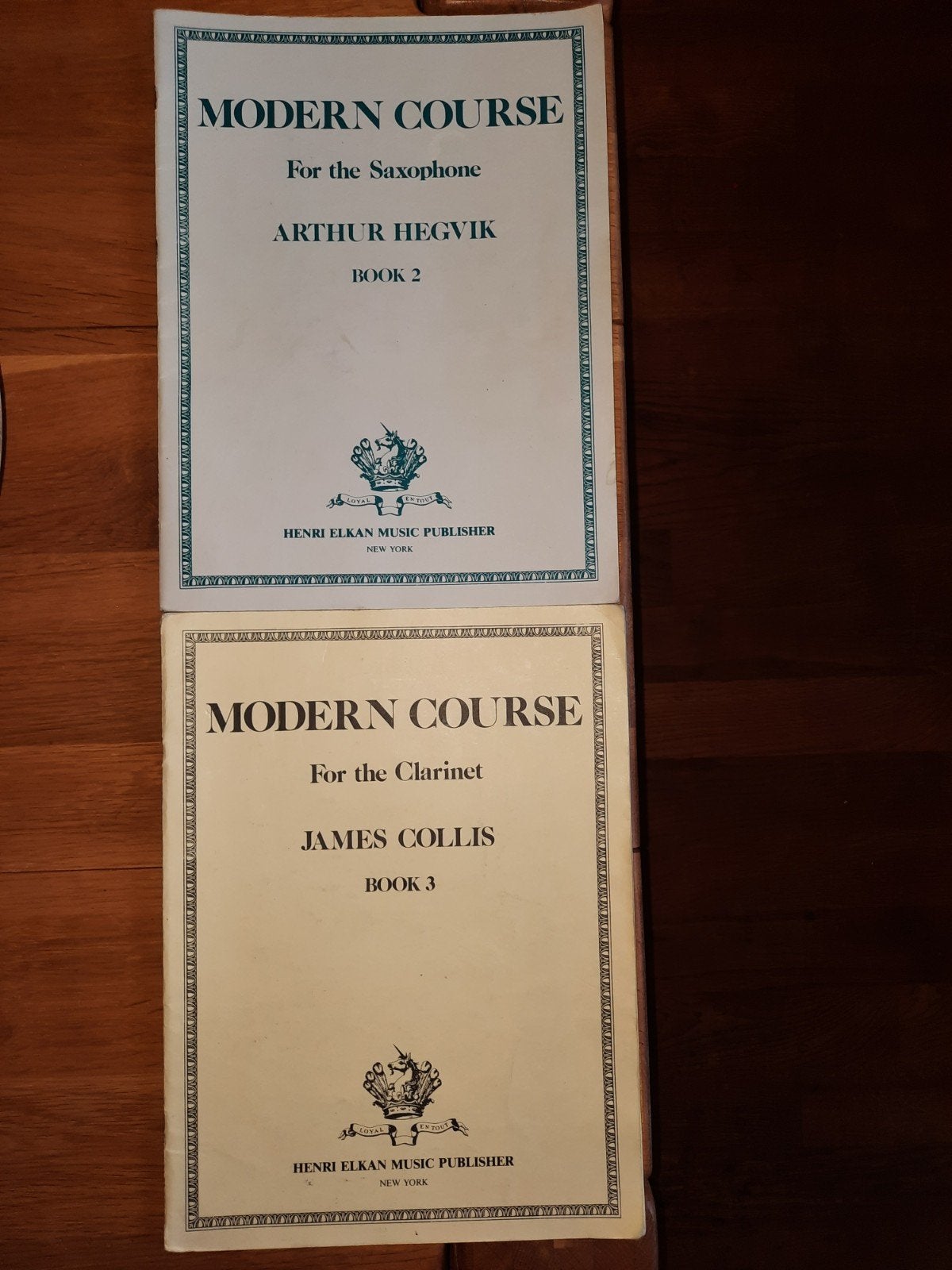lesboeken klarinet: modern course clarinet deel 2 + 3, Muziek en Instrumenten, Bladmuziek, Ophalen of Verzenden, Gebruikt, Les of Cursus