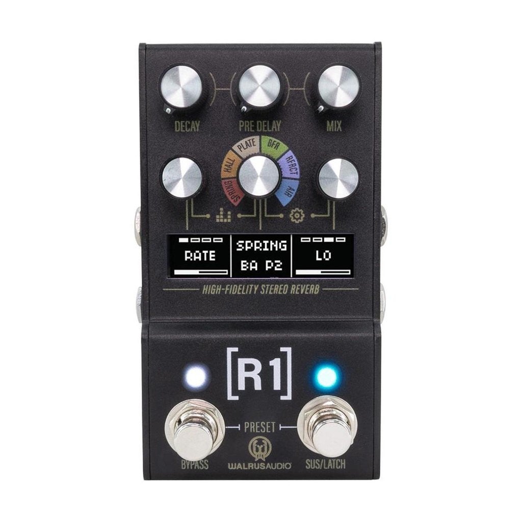 Walrus Audio Mako Series MKII R1 High-Fidelity Reverb, ., Nieuw, Ophalen of Verzenden, Reverb