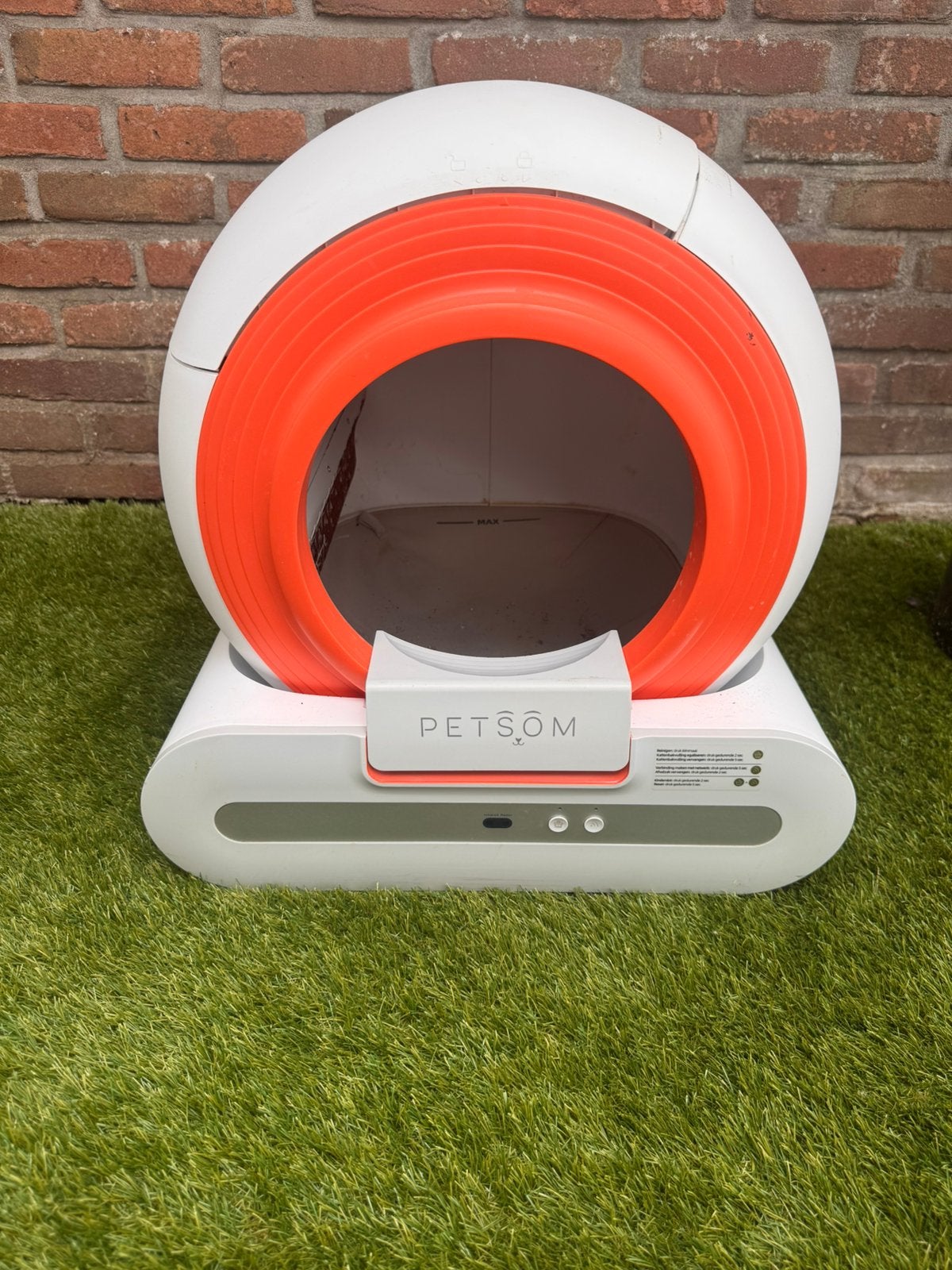 Petsom zelfreinigende kattenbak, Dieren en Toebehoren, Kattenbakken, Ophalen, Zo goed als nieuw