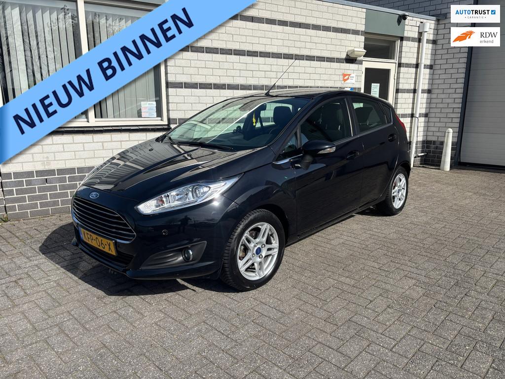 Ford FIESTA 1.0 EcoBoost Titanium, Voorwielaandrijving, Euro 5, Gebruikt, Zwart