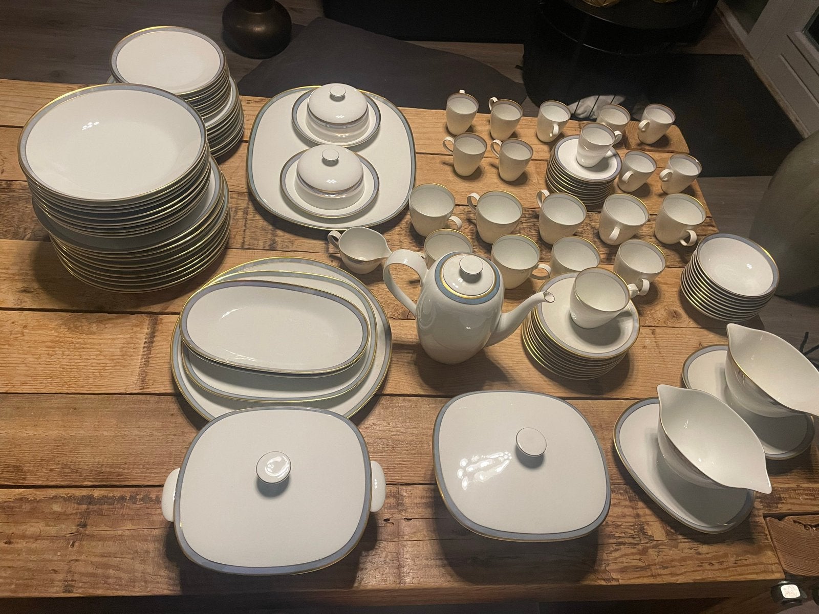 Rosenthal Servies - Compleet Diner- en Koffieservies, Ophalen, Klassiek, Zo goed als nieuw, Porselein