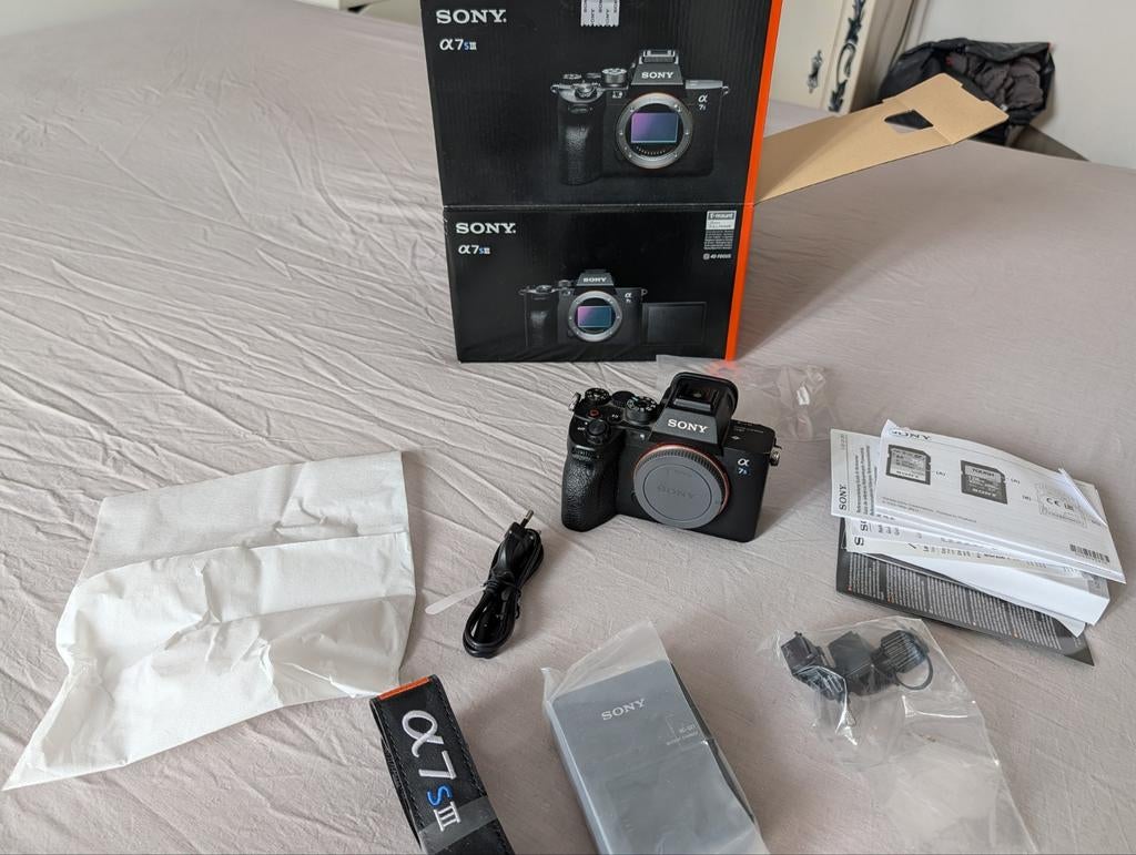 Sony Alpha a7S III Full-Frame Camera, Ophalen of Verzenden, Zo goed als nieuw, Sony, Geen optische zoom