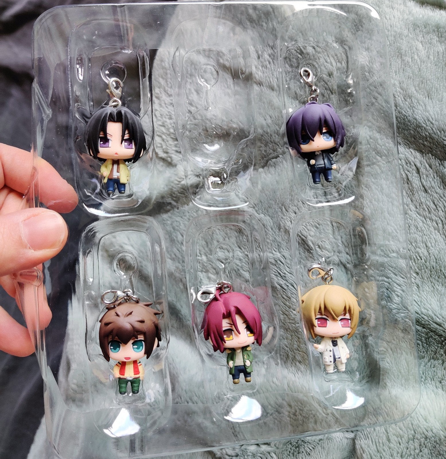 Hakuouki Sweet School Life keychain set anime figure, Ophalen of Verzenden, Nieuw, Knuffel of Figuurtje