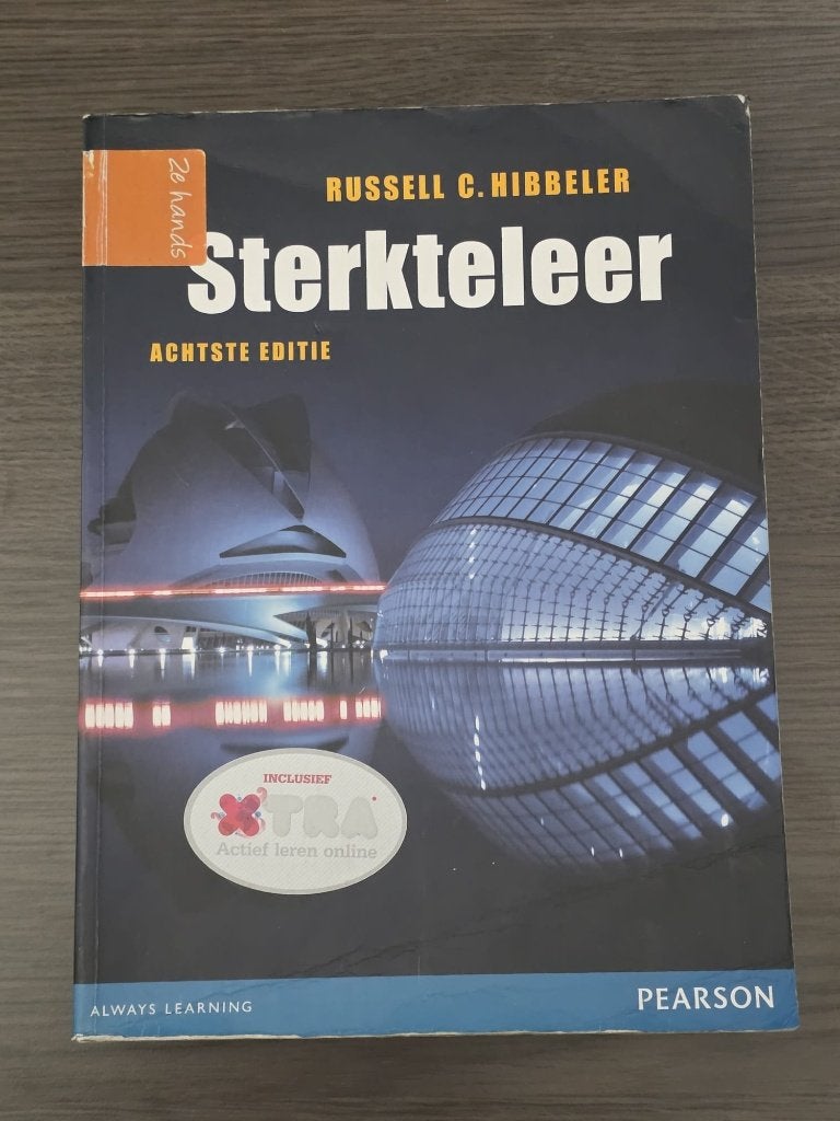 Pearson Sterkteleer boek, Boeken, Techniek, Gelezen, Werktuigbouwkunde, Ophalen of Verzenden