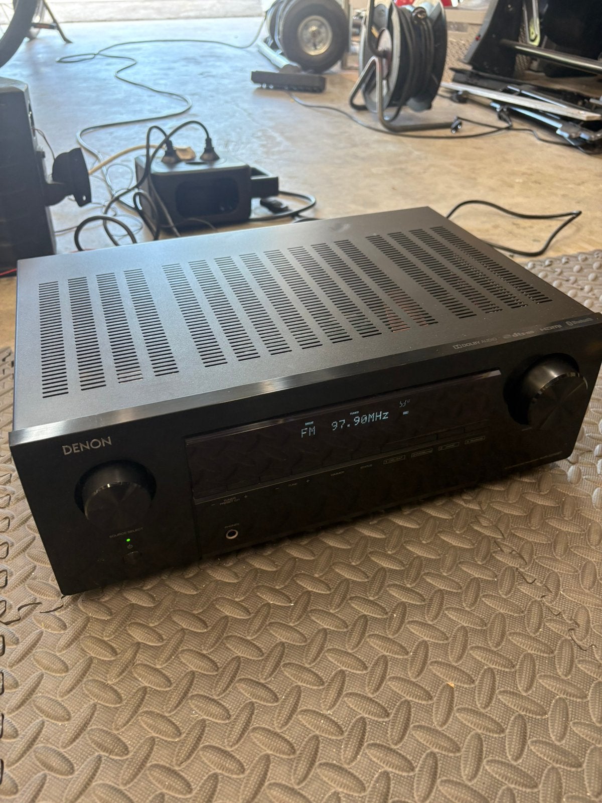 Denon AVR-X250BT 5.1 AV Receiver/versterker – Goed werkend, Audio, Tv en Foto, Versterkers en Receivers, Ophalen of Verzenden