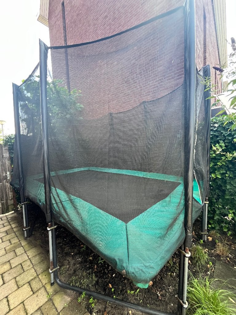 Trampoline, Ophalen, Gebruikt