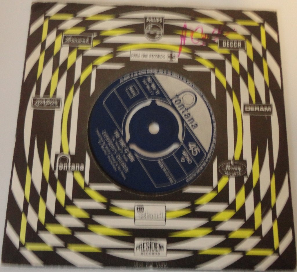 Everybody's Children > The time is now, Cd's en Dvd's, Ophalen of Verzenden, Gebruikt, 7 inch, Pop