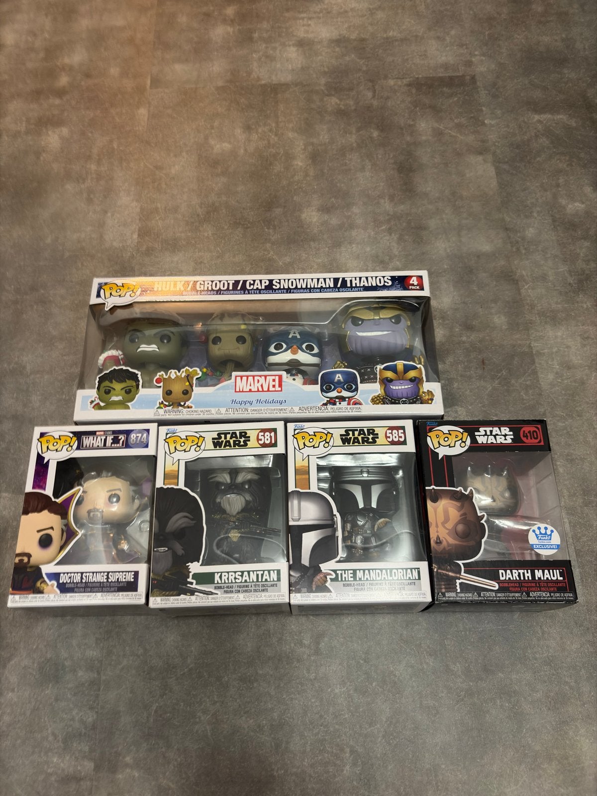 Funko Pop Collectie: Marvel & Star Wars Bundel, Ophalen of Verzenden, Gebruikt