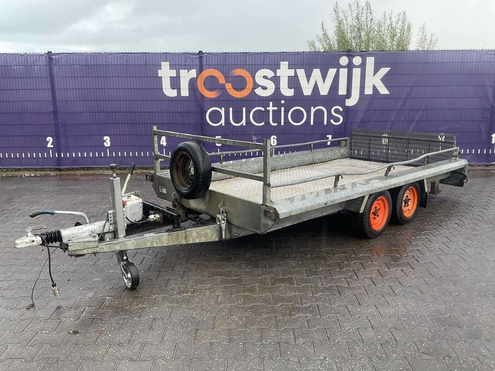 2000 hapert H Aanhangwagen/Kipper trailer, Gebruikt