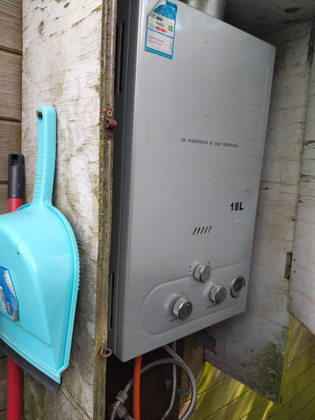 Tuinhuisje, Minder dan 20 liter, Ophalen of Verzenden, Geiser, Minder dan 3 jaar oud