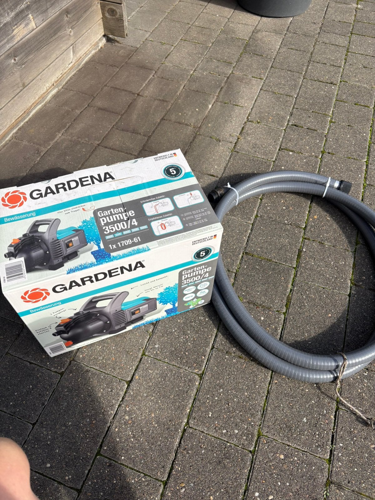 Gardena tuinpomp type 3500/4, Tuin en Terras, Ophalen, Zo goed als nieuw, Besproeiingspomp