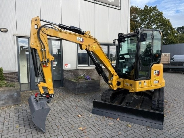 CAT 303.5cr bj21 1750u 3.7T Minigraver Minikraan A/C SLP/SRT, Ophalen, Graafmachine