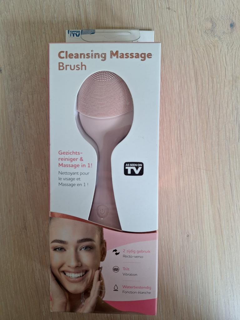 Hebeskin Cleansing Massage Brush - Gezichtsreiniger, Ophalen of Verzenden, Nieuw, Gehele gezicht, Overige typen