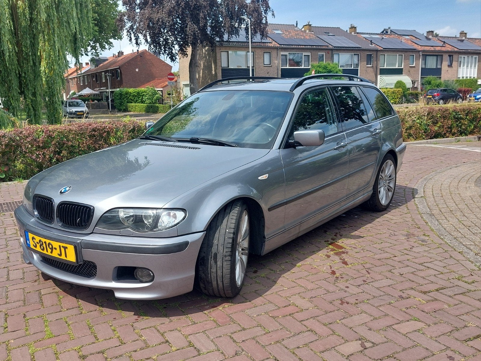 BMW E46 Touring 330i SMG Automaat, Automaat, Zwart, Stationwagon, Automatische klimaatregeling