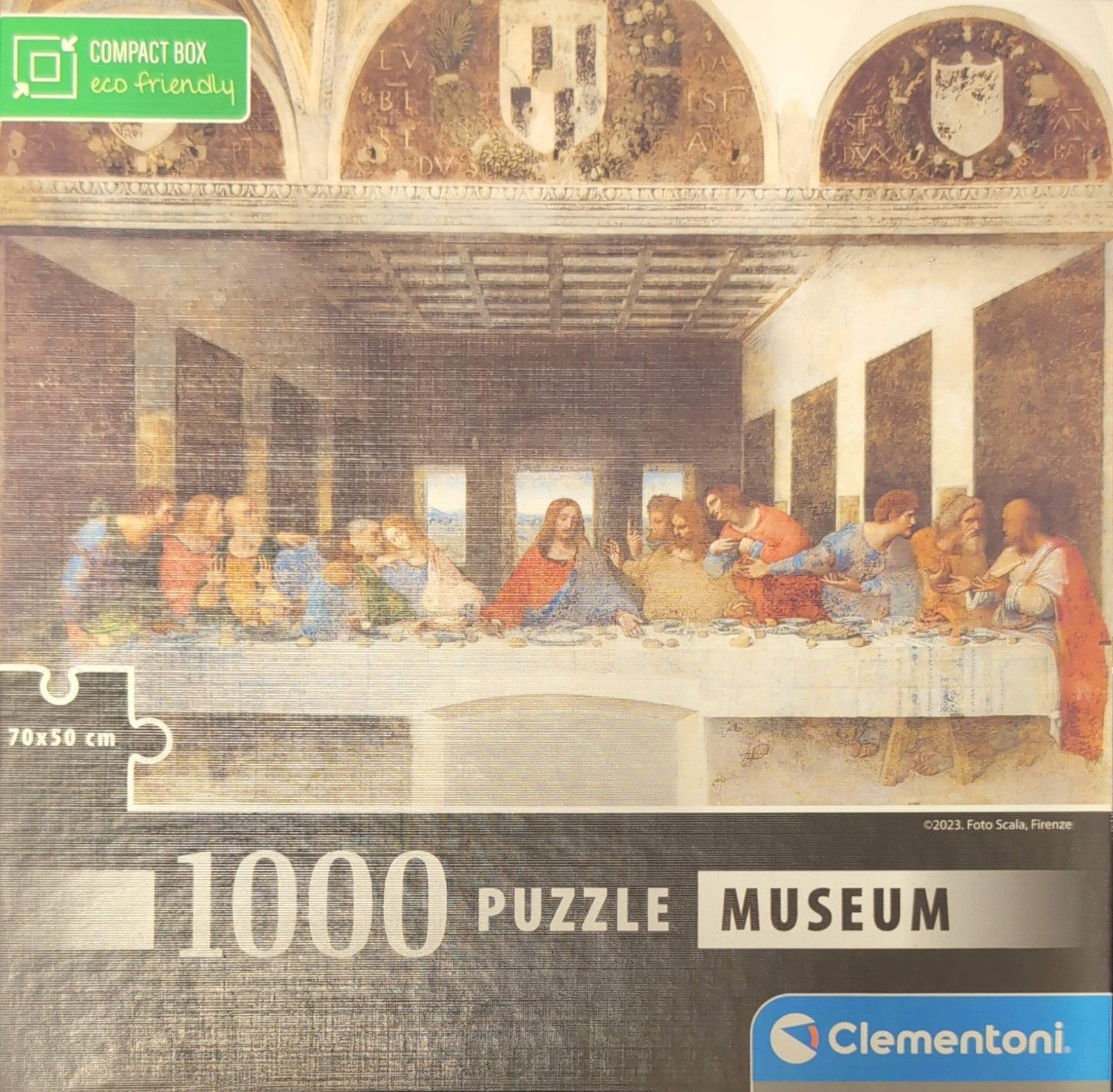 Clementoni Het laatste avondmaal 1000stukjes, Ophalen of Verzenden, 500 t/m 1500 stukjes, Nieuw, Legpuzzel