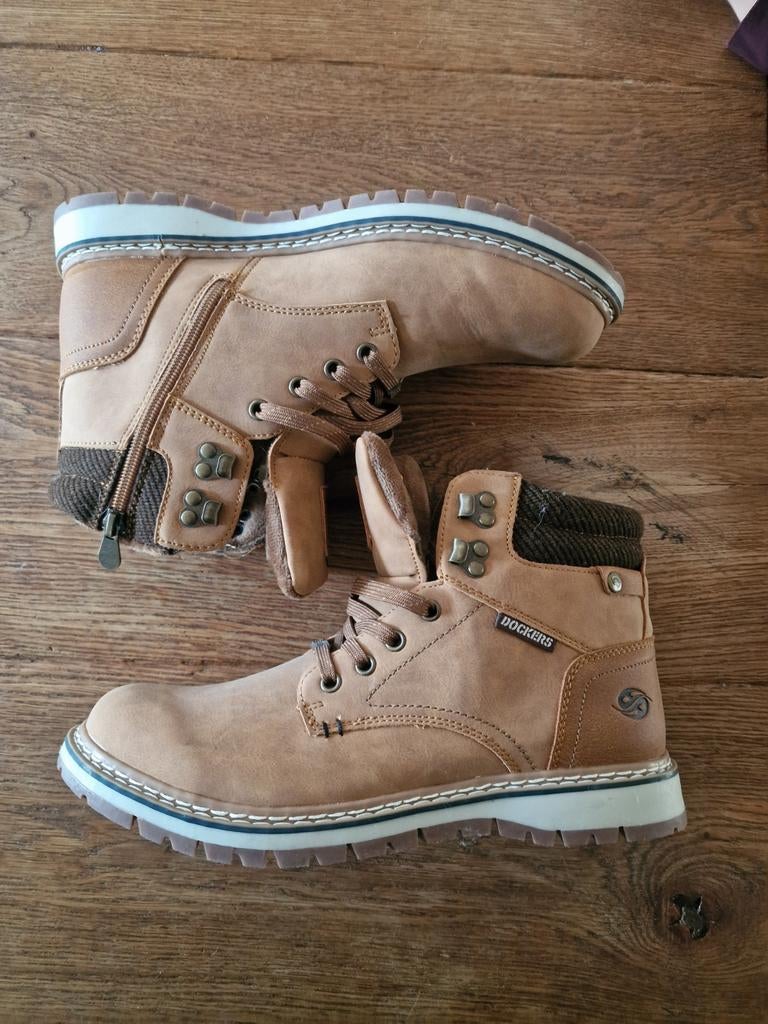 Stoere Dockers boots maat 43 - Zo goed als nieuw, Kleding | Heren, Schoenen, Zo goed als nieuw, Boots, Bruin, Ophalen of Verzenden