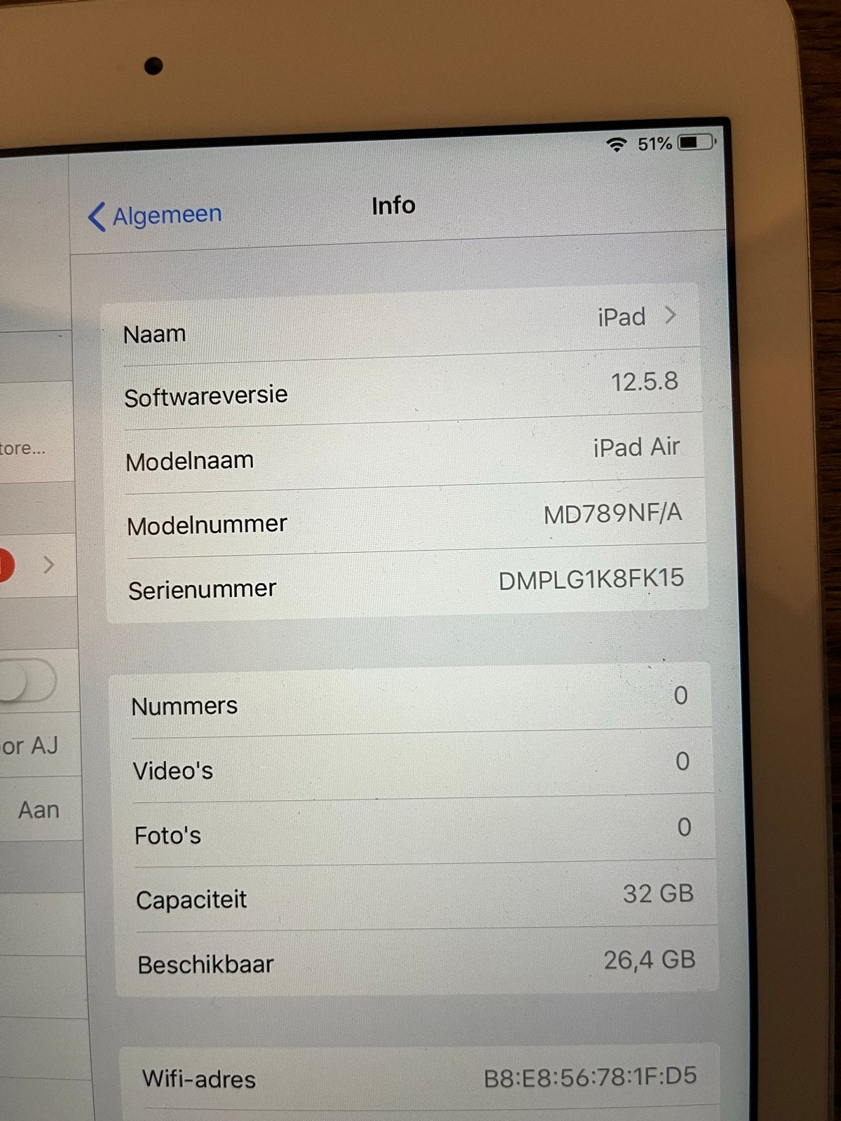 iPad Air MD789NF/a - 32GB