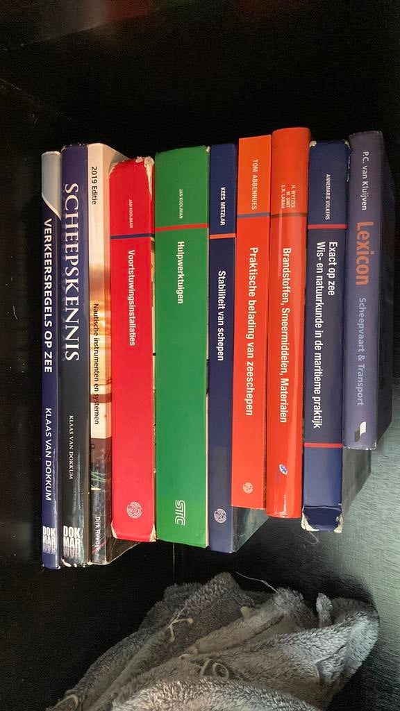 Zeevaart leerboeken 1e leerjaar Compleet, Boeken, Overige vakken, Klaas van Dokkum, Ophalen of Verzenden, Zo goed als nieuw