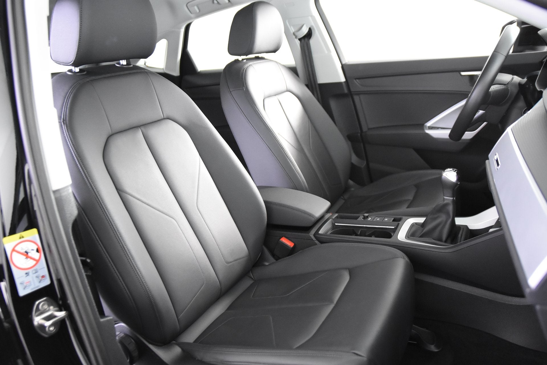 Audi Q3 Sportback 35 TFSI S-Line *1ste Eigenaar*Leer*Stoelve, Auto's, Audi, Voorwielaandrijving, 4 cilinders, Zwart, Leder