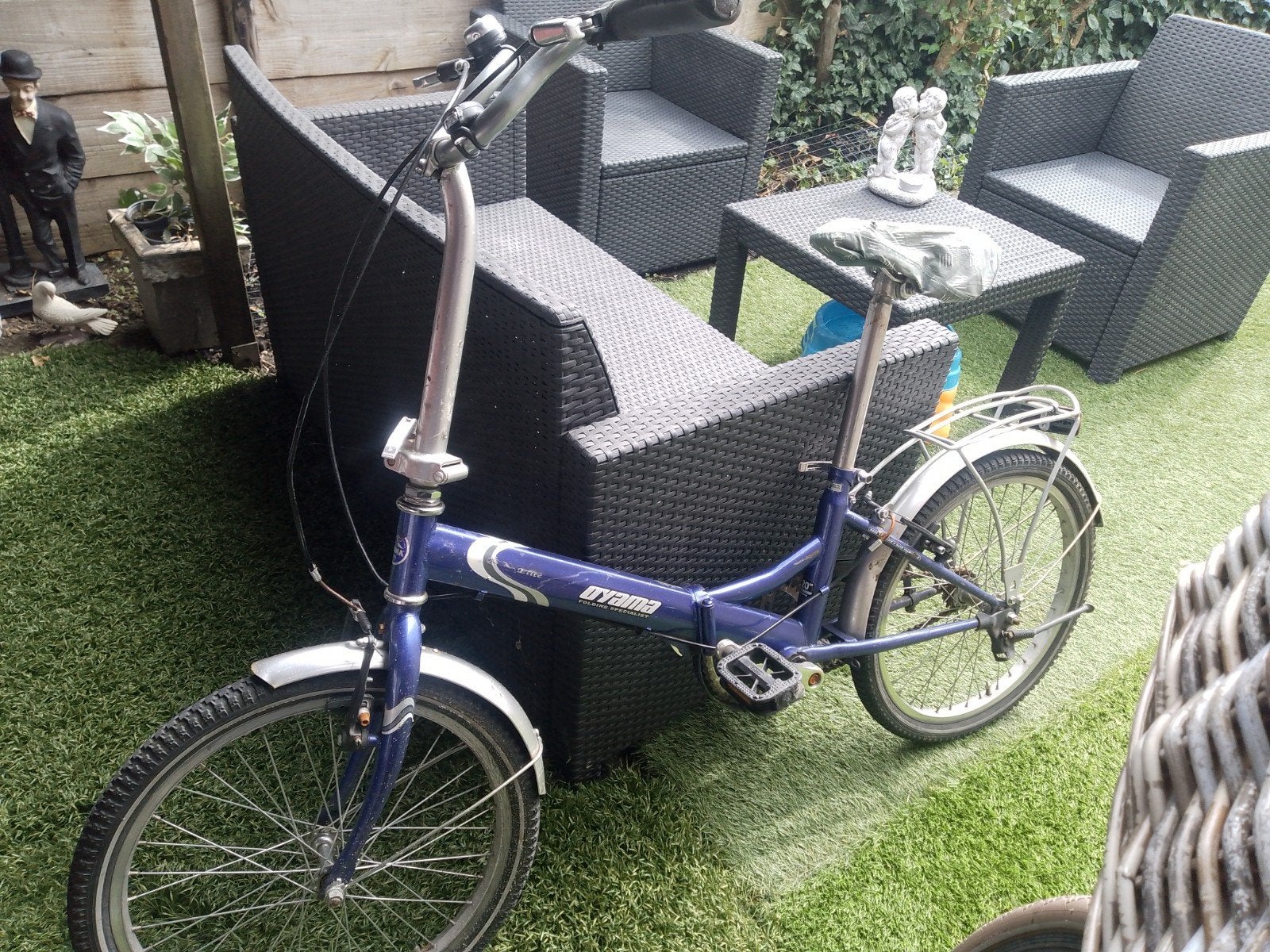 vouwfiets, Ophalen, Zo goed als nieuw
