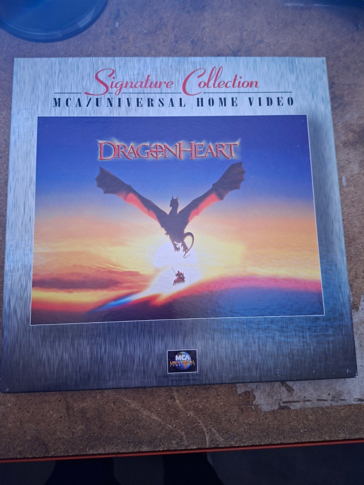 Dragonheart laserdisc - MCA/Universal Home Video, Vanaf 12 jaar, Ophalen of Verzenden, Gebruikt, Engels