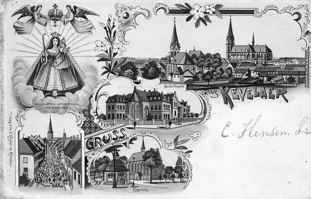 703-114-035 Kevelaer, Verzenden, Voor 1920, Duitsland