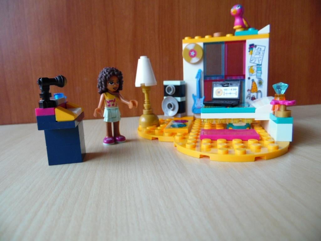 Lego Friends 41341 Andrea's slaapkamer, Compleet, Lego, Friends, Ophalen of Verzenden