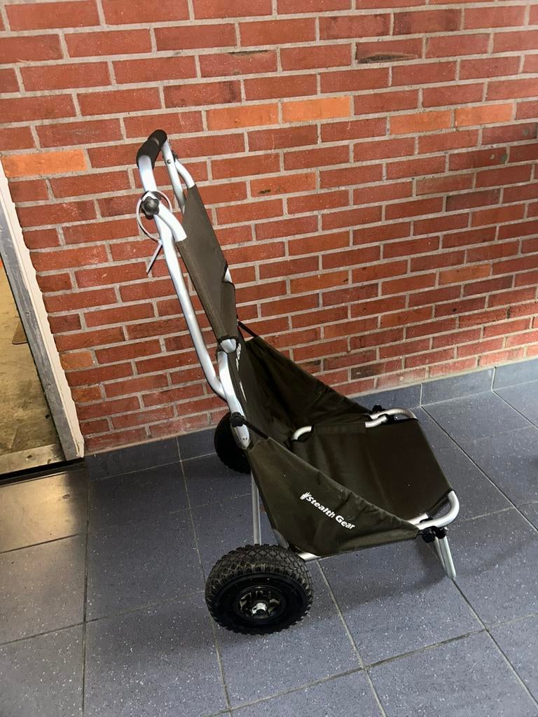 Stealth gear transport trolley m2 bosgroen met zonnedak, Ophalen of Verzenden, Nieuw