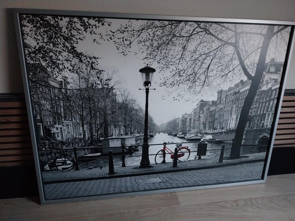 Ikea foto rode fiets, Ophalen