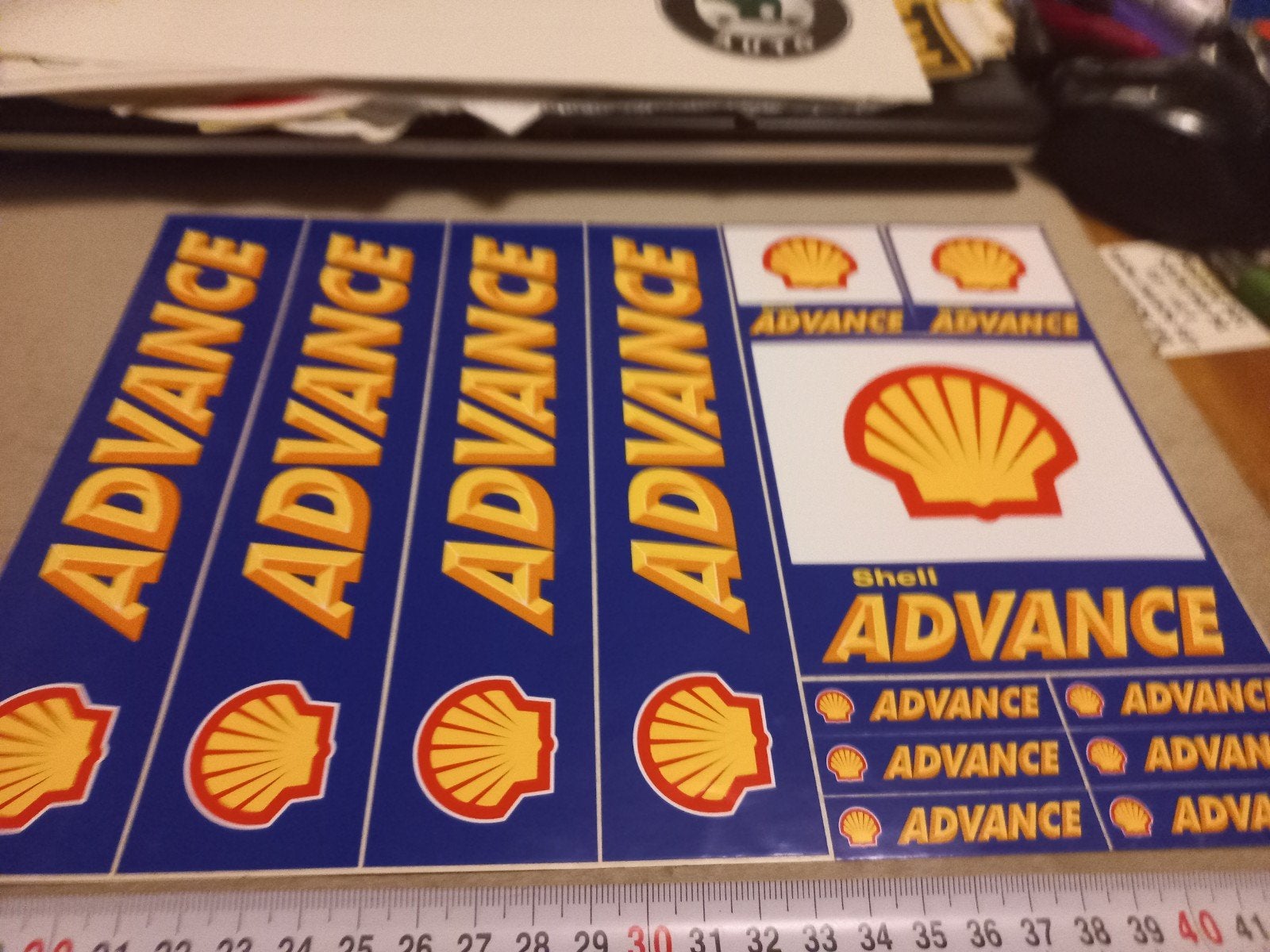 Shell advance, Verzamelen, Ophalen of Verzenden, Zo goed als nieuw