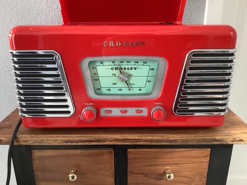 Retro Crosley Radio- Platenspeler, Ophalen