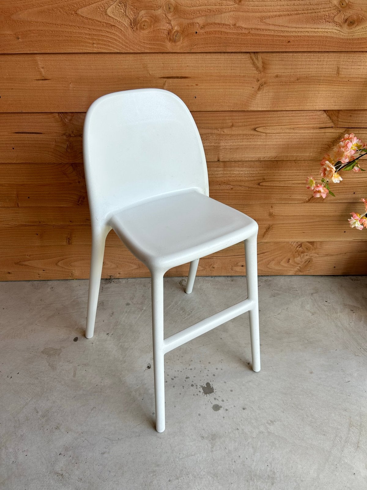 IKEA Urban stoel wit (3/3), Ophalen, Kunststof, Gebruikt, Wit