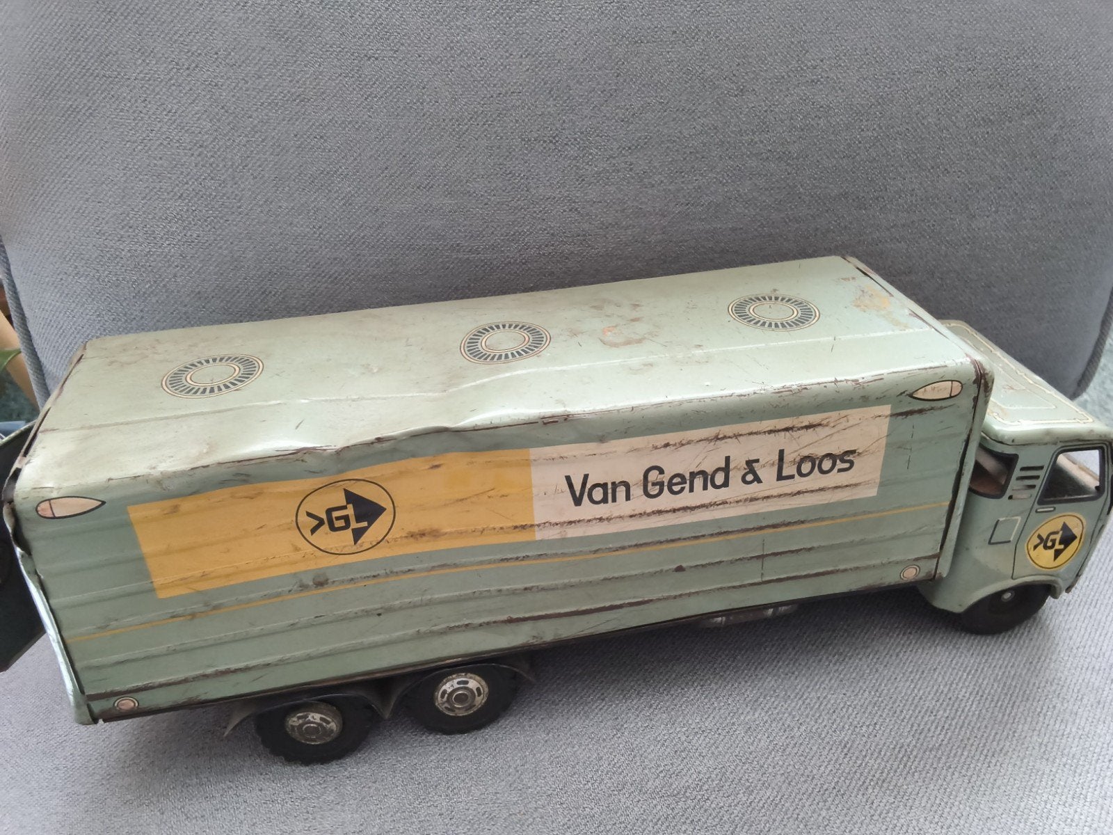 van gend en loos blikken vrachtauto, Ophalen, Gebruikt, Auto