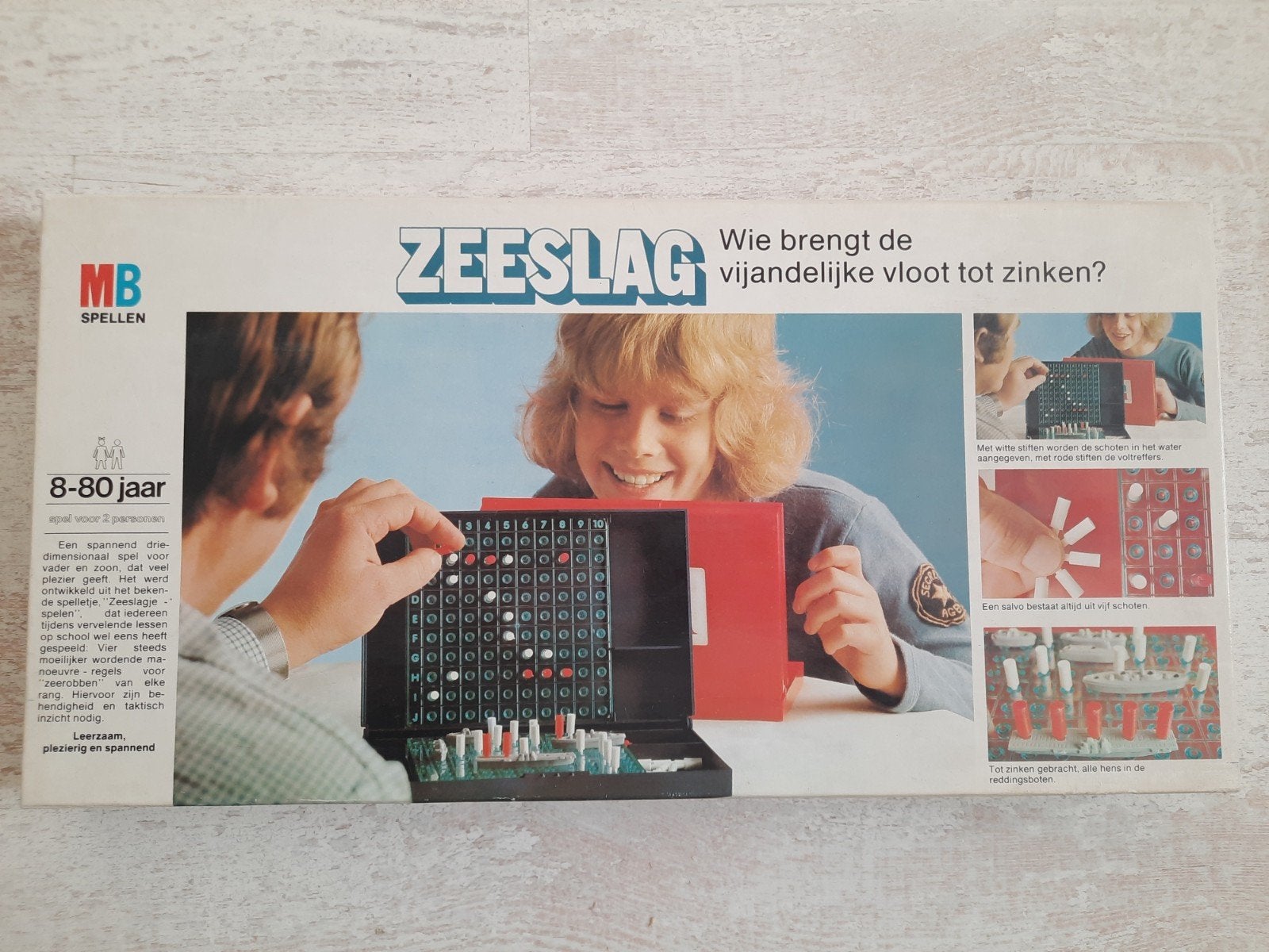 Zeeslag het spel, Hobby en Vrije tijd, Gezelschapsspellen | Bordspellen, Een of twee spelers, Ophalen of Verzenden, Zo goed als nieuw