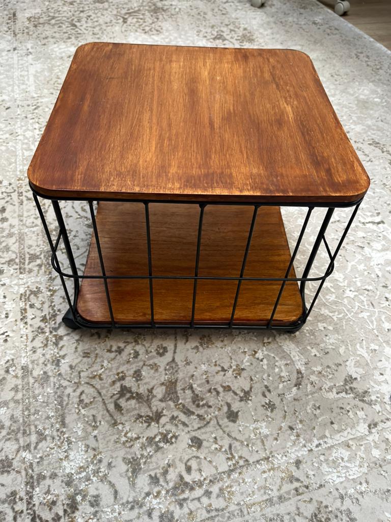 Tafel met wielen, Ophalen of Verzenden, Zo goed als nieuw