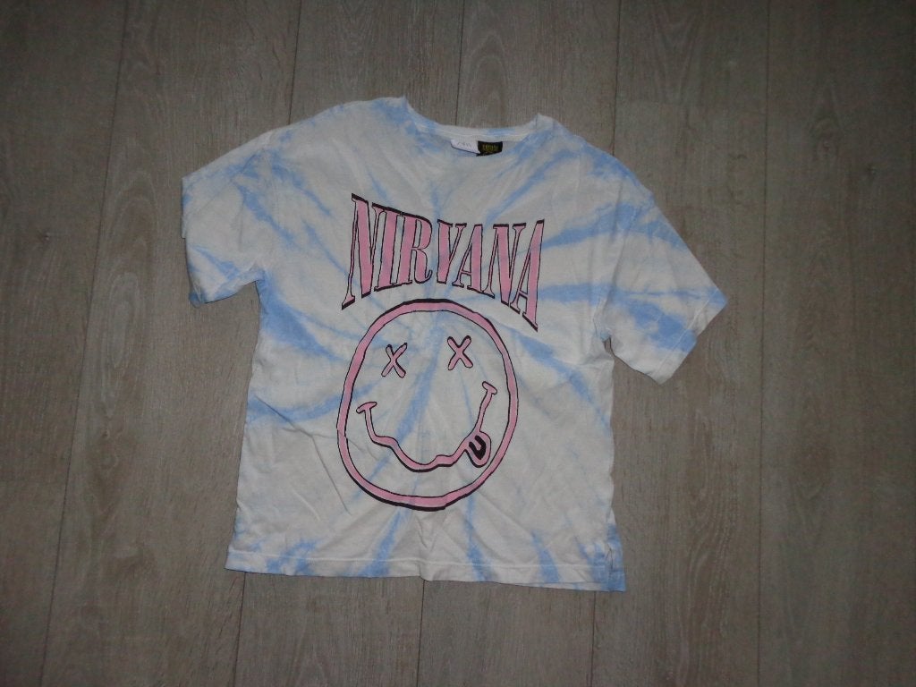 stoer meisjest-shirt van Zara, Nirvana, maat 9/10/140, Ophalen of Verzenden, Zo goed als nieuw, Meisje, Shirt of Longsleeve