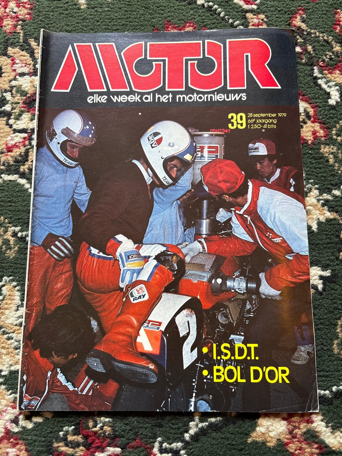 Motor Magazine - 26 september 1979 - I.S.D.T. Bol d'Or, Ophalen of Verzenden, Gelezen, Algemeen