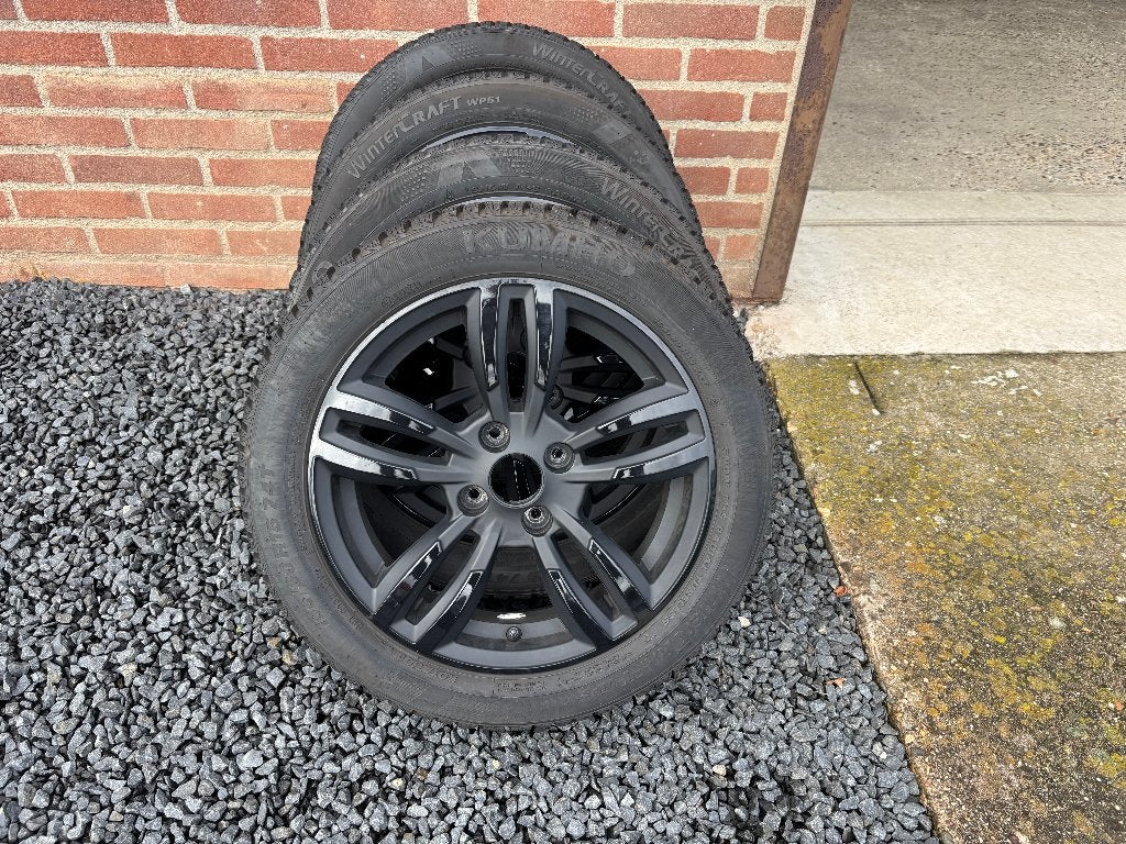 winterwielen set Ligier en/of Microcar 15inch, Ophalen of Verzenden, Zo goed als nieuw, Ligier, 16 km/u of meer