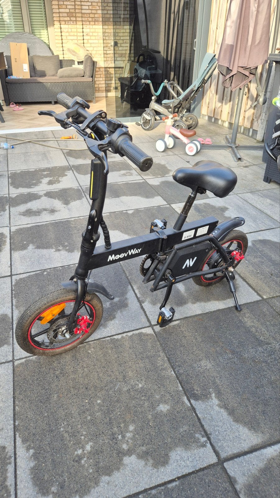 Moovway elektrische fiets, defecte acc u, Ophalen of Verzenden, Zo goed als nieuw, Elektrische step (E-scooter)