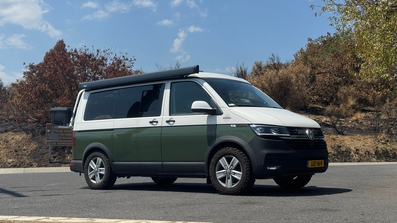 VW Transporter T6.1 4Motion automaat Camper Offroad offgrid, Caravans en Kamperen, Campers, Automaat, Chemisch toilet, Volkswagen